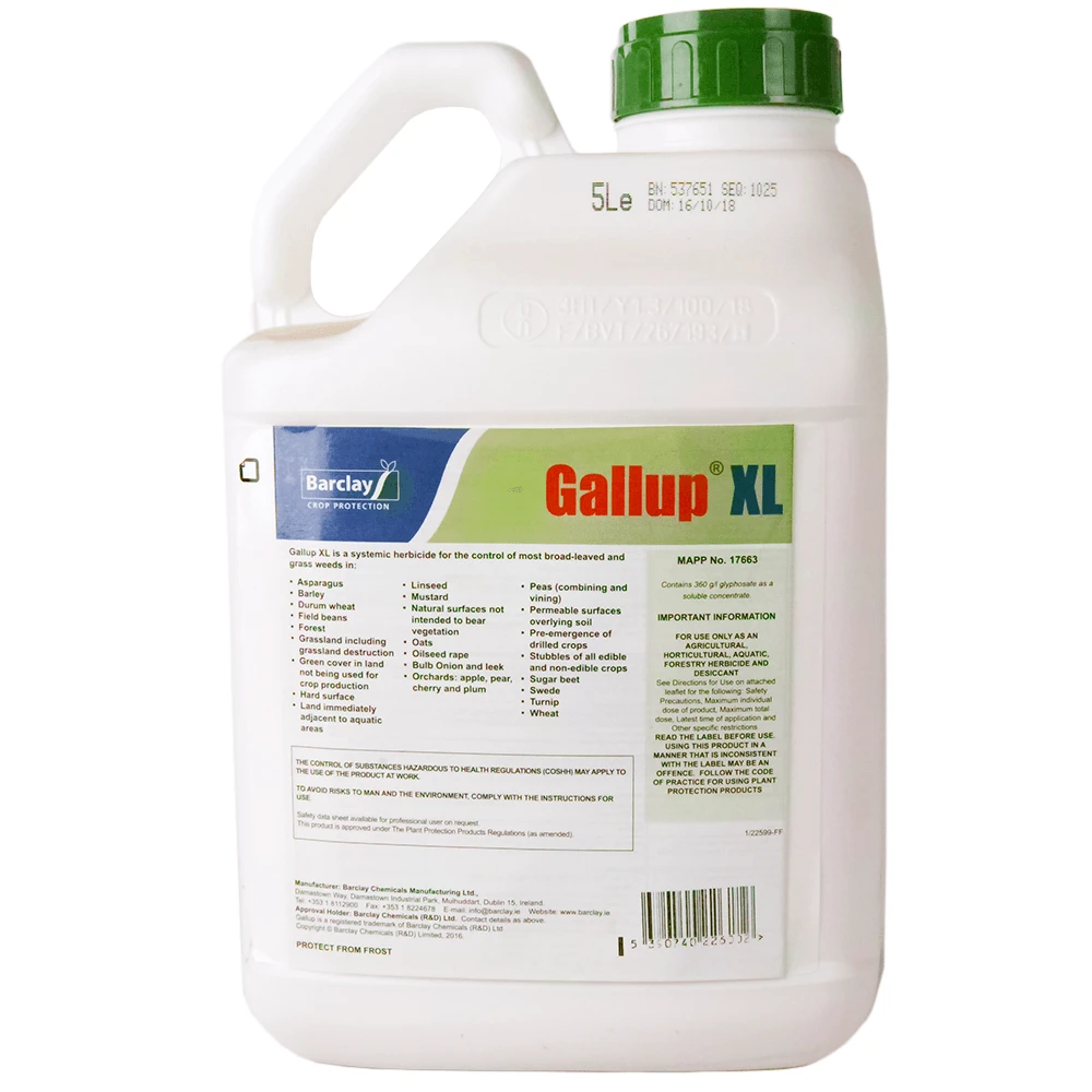 5L Gallup XL Super Strength Professional Glyphosate Weed Killer 5L Gallup XL Super Strength Professional Glyphosate Weed Killer -Garden Plant Seed Store 5l gallup xl super strength professional glyphosate weed killer p1522 35157 image