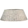 Christmas Tree Wicker Ring - Beige