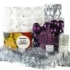 Complete Christmas Tree Decoration Kit (Royal Purple)