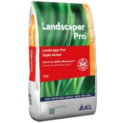 ICL Landscaper Pro Triple Action - Feed, Weed & Moss Control 15kg