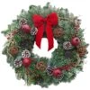 Luxury Natural Christmas Wreath (Joyeaux Noel, 14")