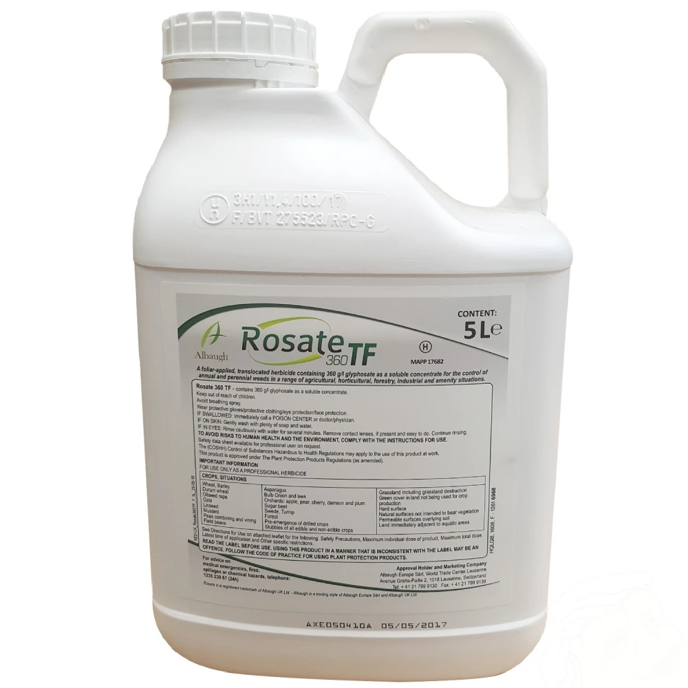 Rosate 360 TF 5 Litre Weed Killer Rosate 360 TF 5 Litre Weed Killer -Garden Plant Seed Store rosate 360 tf 5 litre weed killer p578 35208 image