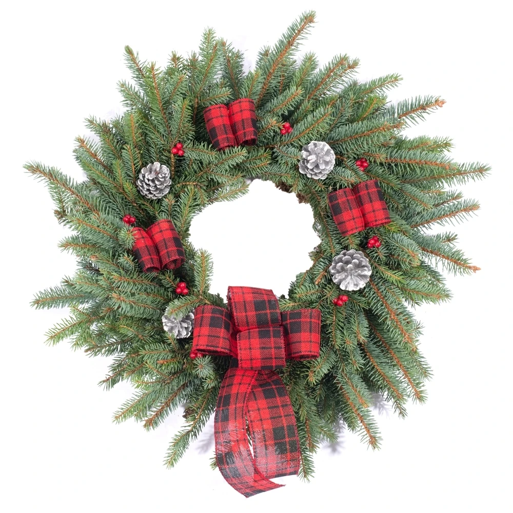 Spruce Christmas Wreath (Tartan) Spruce Christmas Wreath (Tartan) -Garden Plant Seed Store spruce christmas wreath tartan p4459 51761 image