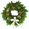 Spruce Christmas Wreath (White)
