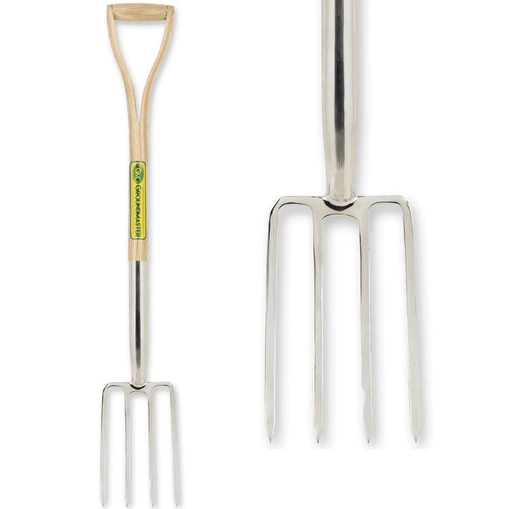 Stainless Steel Border Fork Stainless Steel Border Fork -Garden Plant Seed Store stainless steel border fork p2021 35164 image